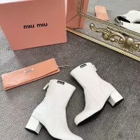 Cheap MIU MIU Boots For Women #1374297 Replica Wholesale [$100.00 USD] [ITEM#1374297] on Replica MIU MIU Boots