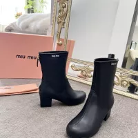 Cheap MIU MIU Boots For Women #1374299 Replica Wholesale [$100.00 USD] [ITEM#1374299] on Replica MIU MIU Boots