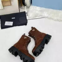 Cheap Prada Boots For Women #1374306 Replica Wholesale [$115.00 USD] [ITEM#1374306] on Replica Prada Boots