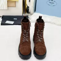 Cheap Prada Boots For Women #1374306 Replica Wholesale [$115.00 USD] [ITEM#1374306] on Replica Prada Boots