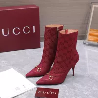 Cheap Gucci Boots For Women #1374315 Replica Wholesale [$135.00 USD] [ITEM#1374315] on Replica Gucci Boots