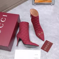 Cheap Gucci Boots For Women #1374315 Replica Wholesale [$135.00 USD] [ITEM#1374315] on Replica Gucci Boots