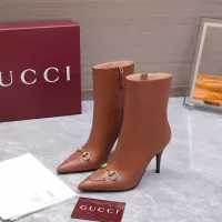 Cheap Gucci Boots For Women #1374316 Replica Wholesale [$135.00 USD] [ITEM#1374316] on Replica Gucci Boots