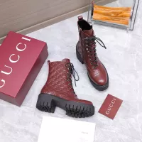 Cheap Gucci Boots For Women #1374320 Replica Wholesale [$155.00 USD] [ITEM#1374320] on Replica Gucci Boots
