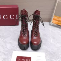 Cheap Gucci Boots For Women #1374320 Replica Wholesale [$155.00 USD] [ITEM#1374320] on Replica Gucci Boots