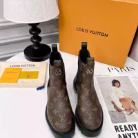 Cheap Louis Vuitton Boots For Women #1374324 Replica Wholesale [$98.00 USD] [ITEM#1374324] on Replica Louis Vuitton Boots