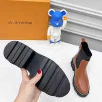 Cheap Louis Vuitton Boots For Women #1374328 Replica Wholesale [$100.00 USD] [ITEM#1374328] on Replica Louis Vuitton Boots