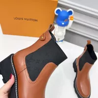 Cheap Louis Vuitton Boots For Women #1374328 Replica Wholesale [$100.00 USD] [ITEM#1374328] on Replica Louis Vuitton Boots