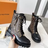 Cheap Louis Vuitton Boots For Women #1374333 Replica Wholesale [$108.00 USD] [ITEM#1374333] on Replica Louis Vuitton Boots