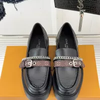 Cheap Louis Vuitton LV Oxfords Shoes For Women #1374336 Replica Wholesale [$125.00 USD] [ITEM#1374336] on Replica Louis Vuitton LV Oxfords Shoes