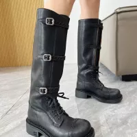 Cheap MIU MIU Boots For Women #1374337 Replica Wholesale [$162.00 USD] [ITEM#1374337] on Replica MIU MIU Boots