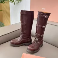 Cheap MIU MIU Boots For Women #1374338 Replica Wholesale [$162.00 USD] [ITEM#1374338] on Replica MIU MIU Boots