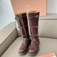 Cheap MIU MIU Boots For Women #1374338 Replica Wholesale [$162.00 USD] [ITEM#1374338] on Replica MIU MIU Boots
