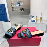 Cheap Valentino Slippers For Women #1374346 Replica Wholesale [$96.00 USD] [ITEM#1374346] on Replica Valentino Slippers