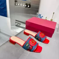 Cheap Valentino Slippers For Women #1374347 Replica Wholesale [$96.00 USD] [ITEM#1374347] on Replica Valentino Slippers