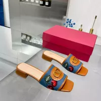 Cheap Valentino Slippers For Women #1374348 Replica Wholesale [$96.00 USD] [ITEM#1374348] on Replica Valentino Slippers