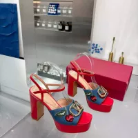 Cheap Valentino Sandal For Women #1374352 Replica Wholesale [$118.00 USD] [ITEM#1374352] on Replica Valentino Sandal