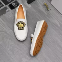 Cheap Versace Leather Shoes For Men #1374469 Replica Wholesale [$80.00 USD] [ITEM#1374469] on Replica Versace Leather Shoes