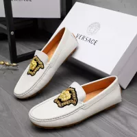 Cheap Versace Leather Shoes For Men #1374469 Replica Wholesale [$80.00 USD] [ITEM#1374469] on Replica Versace Leather Shoes