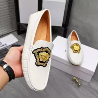 Cheap Versace Leather Shoes For Men #1374469 Replica Wholesale [$80.00 USD] [ITEM#1374469] on Replica Versace Leather Shoes
