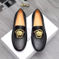 Cheap Versace Leather Shoes For Men #1374470 Replica Wholesale [$80.00 USD] [ITEM#1374470] on Replica Versace Leather Shoes