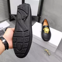 Cheap Versace Leather Shoes For Men #1374470 Replica Wholesale [$80.00 USD] [ITEM#1374470] on Replica Versace Leather Shoes