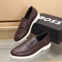 Cheap Boss Leather Shoes For Men #1374476 Replica Wholesale [$96.00 USD] [ITEM#1374476] on Replica Boss Leather Shoes