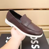 Cheap Boss Leather Shoes For Men #1374476 Replica Wholesale [$96.00 USD] [ITEM#1374476] on Replica Boss Leather Shoes