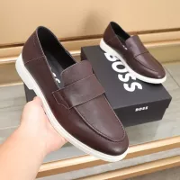 Cheap Boss Leather Shoes For Men #1374476 Replica Wholesale [$96.00 USD] [ITEM#1374476] on Replica Boss Leather Shoes