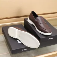 Cheap Boss Leather Shoes For Men #1374476 Replica Wholesale [$96.00 USD] [ITEM#1374476] on Replica Boss Leather Shoes