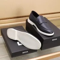 Cheap Boss Leather Shoes For Men #1374477 Replica Wholesale [$96.00 USD] [ITEM#1374477] on Replica Boss Leather Shoes
