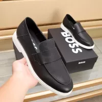 Cheap Boss Leather Shoes For Men #1374478 Replica Wholesale [$96.00 USD] [ITEM#1374478] on Replica Boss Leather Shoes