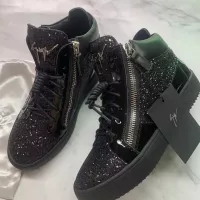 Cheap Giuseppe Zanotti High Tops Shoes For Women #1374493 Replica Wholesale [$98.00 USD] [ITEM#1374493] on Replica Giuseppe Zanotti High Tops Shoes