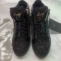 Cheap Giuseppe Zanotti High Tops Shoes For Women #1374493 Replica Wholesale [$98.00 USD] [ITEM#1374493] on Replica Giuseppe Zanotti High Tops Shoes