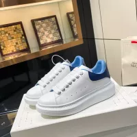 Cheap Alexander McQueen Casual Shoes For Men #1374514 Replica Wholesale [$92.00 USD] [ITEM#1374514] on Replica Alexander McQueen Casual Shoes
