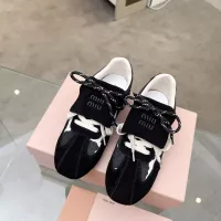 Cheap MIU MIU Casual Shoes For Women #1374522 Replica Wholesale [$88.00 USD] [ITEM#1374522] on Replica MIU MIU Casual Shoes