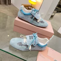 Cheap MIU MIU Casual Shoes For Women #1374523 Replica Wholesale [$88.00 USD] [ITEM#1374523] on Replica MIU MIU Casual Shoes