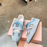 Cheap MIU MIU Casual Shoes For Women #1374523 Replica Wholesale [$88.00 USD] [ITEM#1374523] on Replica MIU MIU Casual Shoes