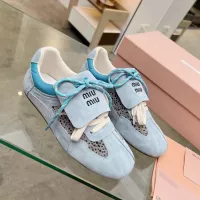 Cheap MIU MIU Casual Shoes For Women #1374523 Replica Wholesale [$88.00 USD] [ITEM#1374523] on Replica MIU MIU Casual Shoes