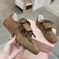 Cheap MIU MIU Casual Shoes For Women #1374524 Replica Wholesale [$88.00 USD] [ITEM#1374524] on Replica MIU MIU Casual Shoes