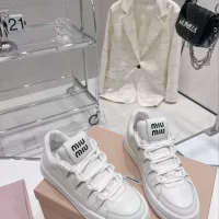 Cheap MIU MIU Casual Shoes For Women #1374527 Replica Wholesale [$102.00 USD] [ITEM#1374527] on Replica MIU MIU Casual Shoes