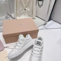 Cheap MIU MIU Casual Shoes For Women #1374527 Replica Wholesale [$102.00 USD] [ITEM#1374527] on Replica MIU MIU Casual Shoes