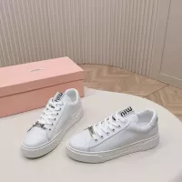 Cheap MIU MIU Casual Shoes For Women #1374530 Replica Wholesale [$98.00 USD] [ITEM#1374530] on Replica MIU MIU Casual Shoes