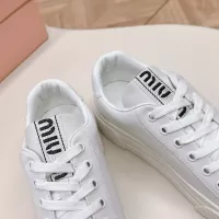 Cheap MIU MIU Casual Shoes For Women #1374530 Replica Wholesale [$98.00 USD] [ITEM#1374530] on Replica MIU MIU Casual Shoes