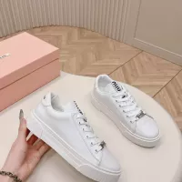 Cheap MIU MIU Casual Shoes For Women #1374530 Replica Wholesale [$98.00 USD] [ITEM#1374530] on Replica MIU MIU Casual Shoes