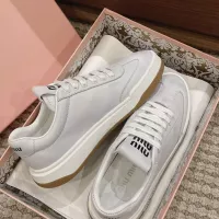 Cheap MIU MIU Casual Shoes For Women #1374538 Replica Wholesale [$100.00 USD] [ITEM#1374538] on Replica MIU MIU Casual Shoes