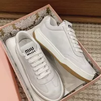 Cheap MIU MIU Casual Shoes For Women #1374538 Replica Wholesale [$100.00 USD] [ITEM#1374538] on Replica MIU MIU Casual Shoes