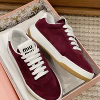 Cheap MIU MIU Casual Shoes For Women #1374541 Replica Wholesale [$100.00 USD] [ITEM#1374541] on Replica MIU MIU Casual Shoes