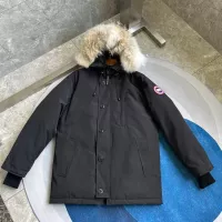 Cheap Canada Goose Down Feather Coat Long Sleeved For Men #1374543 Replica Wholesale [$205.00 USD] [ITEM#1374543] on Replica Canada Goose Down Feather Coat