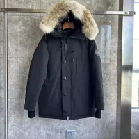 Cheap Canada Goose Down Feather Coat Long Sleeved For Men #1374544 Replica Wholesale [$205.00 USD] [ITEM#1374544] on Replica Canada Goose Down Feather Coat